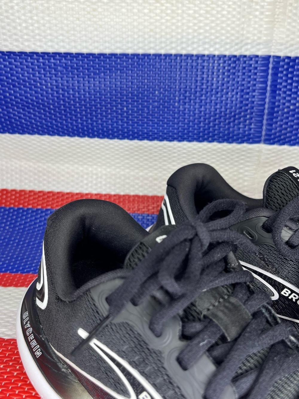 Brooks Womens Glycerin 21 1204081B090 Black Running Shoes Sneakers Size 7 B - Picture 7 of 12